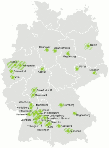 karta njemačke ulm Ekološke zone (eko vinjete)   HAK karta njemačke ulm
