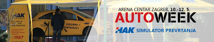 Arena Centar Auto Week, HAK-ov simulator prevrtanja